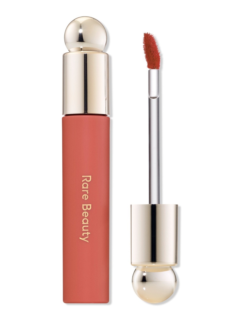 Rare Beauty Liquid Lipstick — Coral Terracotta Pink